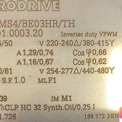 motoreduktor / przekładnia 0,25kW 50obr. 3fazowy HAMULEC SEW