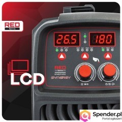 SPAWARKA MIGOMAT MIG MAG MMA LIFT-TIG FLUX 180A SYNERGY SYNERGIA IGBT