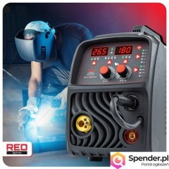 SPAWARKA MIGOMAT MIG MAG MMA LIFT-TIG FLUX 180A SYNERGY SYNERGIA IGBT