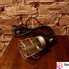 Lampa przenośna warsztatowa kanałowa 230V E27 1x60W