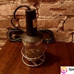 Lampa przenośna warsztatowa kanałowa 230V E27 1x60W