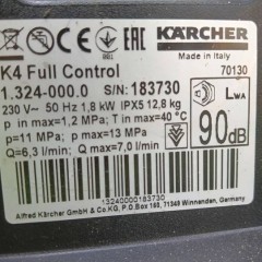 Myjka Karcher K 4 premium full control Naprawa Gwarancja