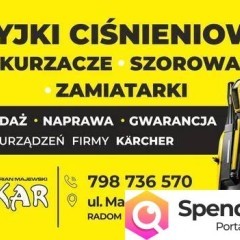 Myjka Karcher K 7.80 M Mosiężna pompa Gwarancja Wysyłka