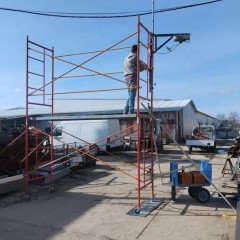 Wyciągarka elektryczna budowlana profesjonalna Europa 200