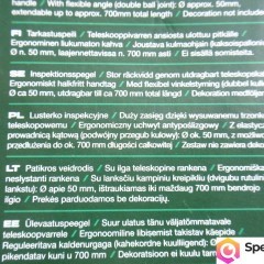 Parkside Lusterko warsztatowe inspekcyjne