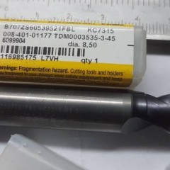 Wiertło 8.8 vhm kennametal B707ZS60539521FBL KC7315