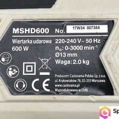Wiertarka udarowa MacAllister 600 W