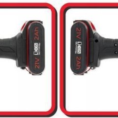 PRZYSSAWKA WIBRACYJNA DO PŁYTEK 100KG WIBRATOR DO POZIOMOWANIA 2x2AH 21V