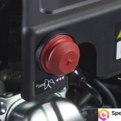 Zamiatarka spalinowa SWS800GE elektryczny start reflekt. LED