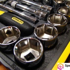 Zestaw kluczy nasadowych 1/2" STANLEY 29 szt. Ref: 2-85-584