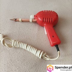 Polska lutownica transformatorowa Lutola 2A 65W temp grotu 450°C z PRL-u