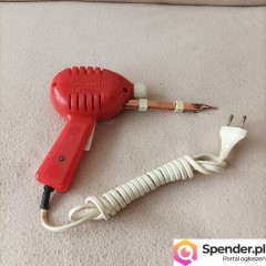 Polska lutownica transformatorowa Lutola 2A 65W temp grotu 450°C z PRL-u