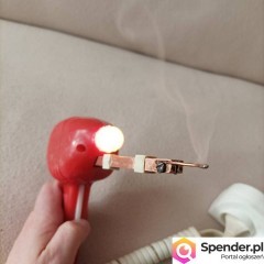 Polska lutownica transformatorowa Lutola 2A 65W temp grotu 450°C z PRL-u