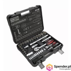 ZESTAW KLUCZY NASADOWYCH HILLEN&AMP;MOHR 17K072A 72SZT 16X1/2&QUOT;, 10X1/…