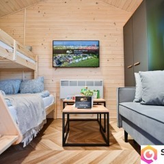 Domek na wynajem - 100 m od Energylandii - basen, jacuzzi, sauna