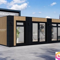 Kontener Biurowy Handlowy Usługowy Socjalny Pawilon z wc 7x3