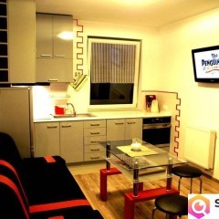 Kraków Zabłocie Podgórze 32m2 wyposażone wyłączność do 4 osób parking wifi