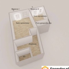 Lokal sprzedam 55.9m2 Wałbrzych