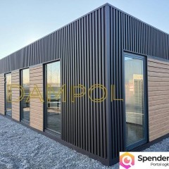 9x3m pawilon, kontener biurowy, handlowy, kosmetyczny/fryzjerski