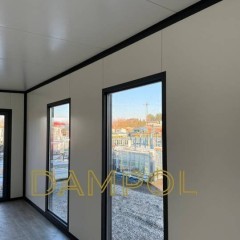 9x3m pawilon, kontener biurowy, handlowy, kosmetyczny/fryzjerski