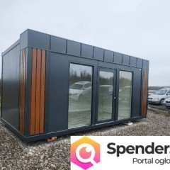 Pawilon kontener całoroczny PIR100 usługowy biurowy mieszkalny