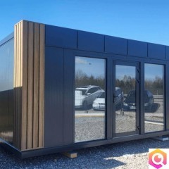 Pawilon kontener całoroczny PIR100 usługowy biurowy mieszkalny