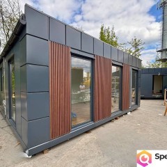 Biuro Modułowe 6x6 Kontener Handlowy 36m2 Sklep Działalność Usługowa