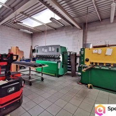 Firma branży metalowej z wyposażeniem i mieszkaniem