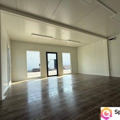 Pawilon, kontener 600x600cm usługowy, biurowy, fryzjerski, gastronomiczny