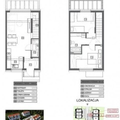 Oferta sprzedaży domu szeregowego 64.45m2 Kraków Mirosława Krzyżańskiego