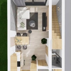 Oferta sprzedaży domu szeregowego 64.45m2 Kraków Mirosława Krzyżańskiego