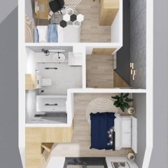 Oferta sprzedaży domu szeregowego 64.45m2 Kraków Mirosława Krzyżańskiego