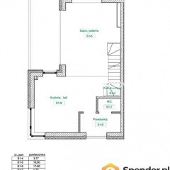 Oferta sprzedaży domu bliźniaka Kraków Kozienicka 144m2