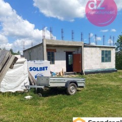 Rozpoczęta budowa domu w Gorlicach na 10ar działce
