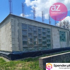 Rozpoczęta budowa domu w Gorlicach na 10ar działce