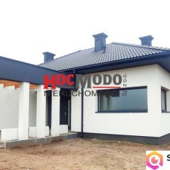 Nowoczesny, parterowy bliżniak 139,85 m2