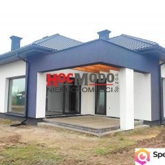 Nowoczesny, parterowy bliżniak 139,85 m2