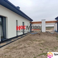 Nowoczesny, parterowy bliżniak 139,85 m2