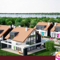 Enklawa Mazury, luksusowe domy z basenem, przy szlaku WJM