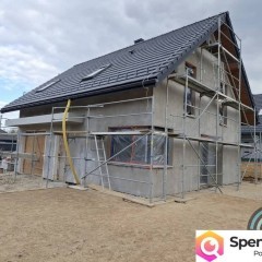 Brzoskwinia gm. Zabierzów - nowy wolnostojący dom jednorodzinny 179 m2