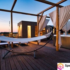 100m od Energylandii! Domek na wakacje - sterfa SPA sauna jacuzzi