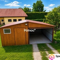 Dom z pompą ciepła i dużą działką