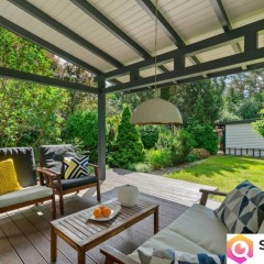 Dom przy Lesie Bemowskim | Boernerowo | 155 m² | 4 sypialnie | ogród