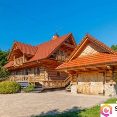 Dom z bala, Beskidy, Stryszawa