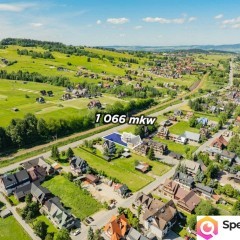 Działka z domem przy Zakopiance, BIAŁY DUNAJEC