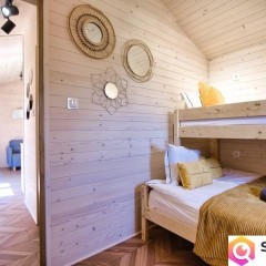 Energylandia - Domek na wynajem z basenem, prywatnym jacuzzi