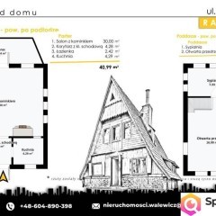 Przytulny domek letniskowy w Radawie - działka 700 m2