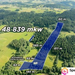 Siedlisko Pisarzowa prawie 5 ha