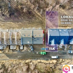 Nowoczesny dom z ogródkiem, w otulinie lasu