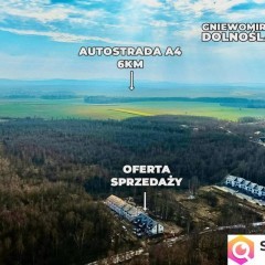 Nowoczesny dom z ogródkiem, w otulinie lasu